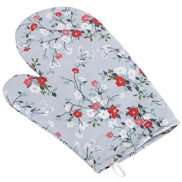 

Bellatex s.r.o. Chňapka Dita 28 × 18cm 66/402 kvítí na šedé