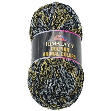 

BELLATEX Příze DOLPHIN animal color 100g - 83108 - žlutá, šedá
