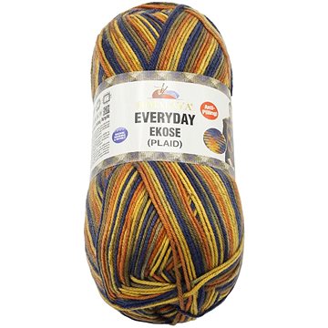 

BELLATEX Příze HiMALAYA EVERYDAY EKOSE 200g - 241-07 hořčicová, modrá