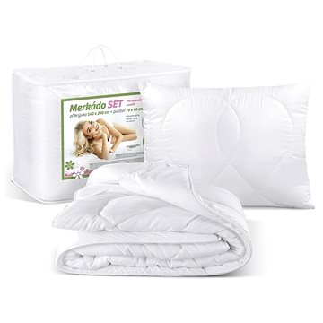 

BELLATEX MERKADO SET peřina 140 × 200, 850g +polštář 70 × 90, 700g se zipem