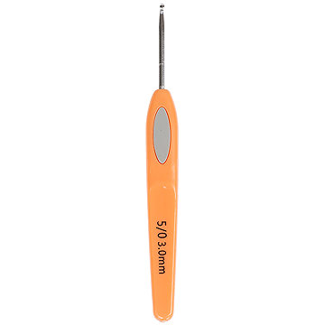 

BELLATEX Háček kovový s plastovým držadlem 14 cm č. 3 mm
