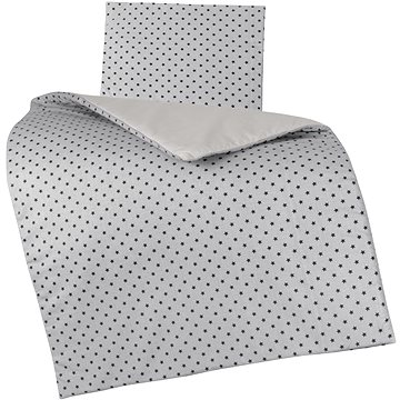 

BELLATEX Agátka SET peřinka + polštářek 166/901 malé hvězdičky