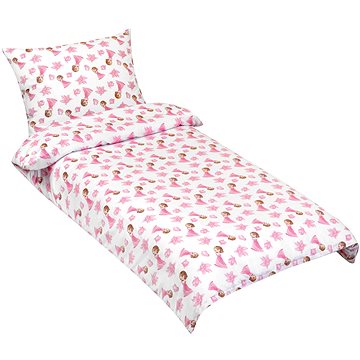 

BELLATEX Povlečení Junior 90/068 princezna 140 × 200, 70 × 90 cm