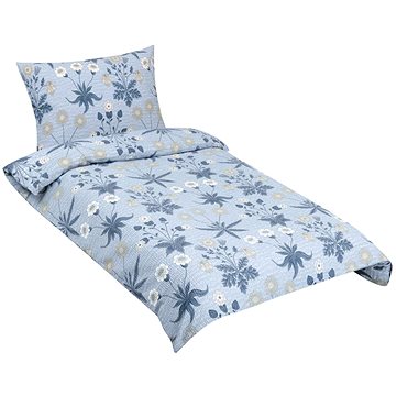 

BELLATEX Povlečení krep 80 / 583 louka modrá 140 × 200, 70 × 90