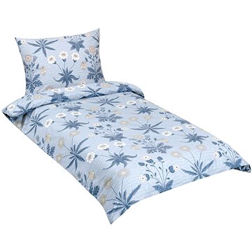 

BELLATEX Povlečení bavlna 90 / 583 louka modrá 140 × 220, 70 × 90