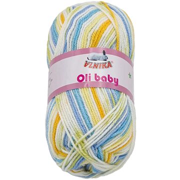 

Bellatex Příze Oli Baby 100g - 22 žlutá, modrá