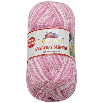 

BELLATEX s.r.o. Příze Everyday Senfoni 100 g - 71001-09 bílorůžová