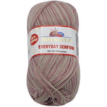 

BELLATEX s.r.o. Příze Everyday Senfoni 100 g - 71030-23 fialová, béžová