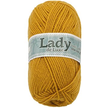 

Bellatex Příze Lady NGM de luxe 100 g - 1115 hořčicová
