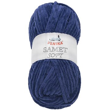 

Vlnika Příze Samet Soft 100 g - 246 tmavě modrá
