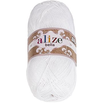 

BELLATEX Příze BELLA 100 g - 55 bílá