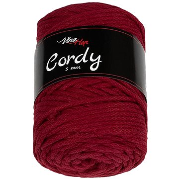 

BELLATEX Příze Cordy cca 100 m - 8024 bordová