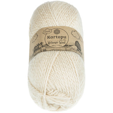 

BELLATEX Příze Melange Wool 100 g - 855 světle béžová