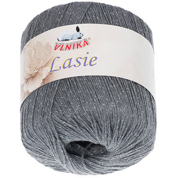 

BELLATEX Příze Lasie 50 g - 123 tmavě šedá