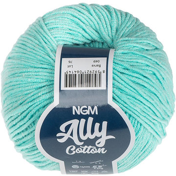 

BELLATEX Příze Ally cotton 50 g - 049 světle modrá