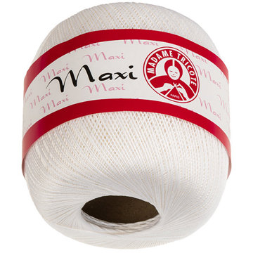 

BELLATEX Příze Maxi MT 100 g - 1000 bělená bílá