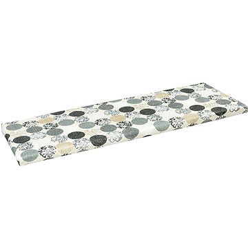 

BELLATEX Sedák na lavici 34 / 605 hladký na zip 40 × 120 koule šedé