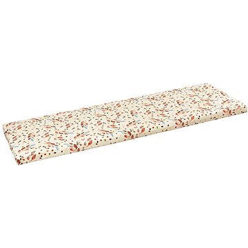 

BELLATEX Sedák na lavici 34 / 607 hladký na zip 40 × 120 lístečky barevné