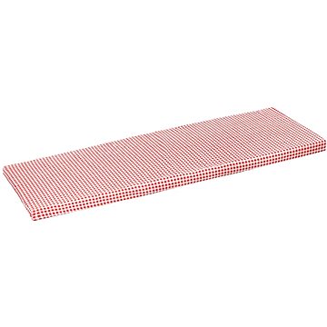 

BELLATEX Sedák na lavici 34 / 609 hladký na zip 40 × 150 kostička červená