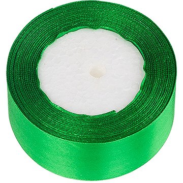 BELLATEX saténová 40mm / 22.5m tmavě zelená