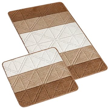 

BELLATEX Sada Bany 60 × 100 cm + 60 × 50 cm trojúhelníky hnědé