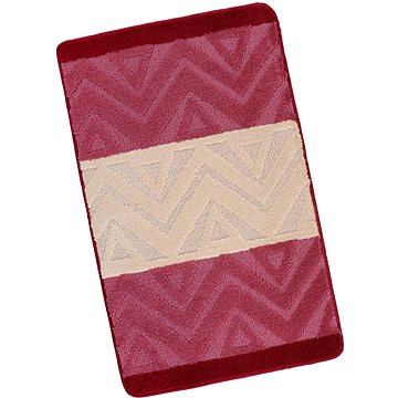 

Bellatex Bany vzor 60 × 100 cm 810/004 chevron burgundy