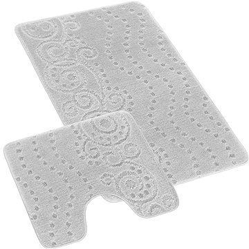 

Bellatex Sada Bany 60 × 100 cm + 60 × 50 cm 810/012 Uni ornament sv.šedý