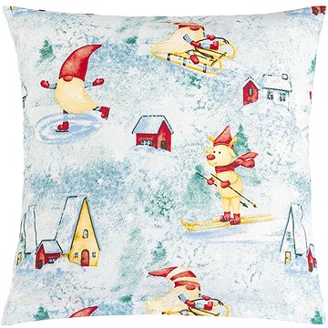 

BELLATEX VÁNOCE 40 × 40 cm 55/CH01 skřítek na bruslích