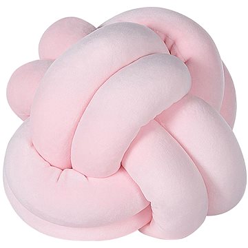 

BELIANI, Uzlový polštář 20 x 20 cm růžový MALNI, 243644
