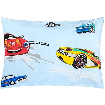 

BELLATEX VIOLA polštářek 40 × 60 cm 45/026 závodní auta modrá