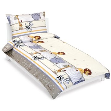 

Bellatex Povlečení Junior 90/038 béžové safari 140 × 200 cm, 70 × 90 cm
