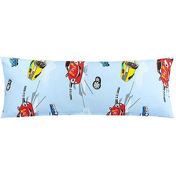 

BELLATEX Povlak - náhradní manžel polštář 55 × 180 cm, závodní auta modrá