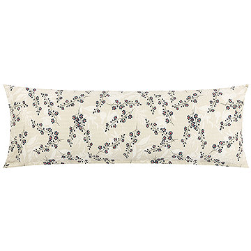

BELLATEX Povlak - náhradní manžel polštář KREP 45 × 120 cm, imprese béžový
