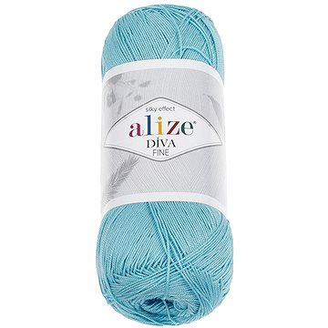 

Vlnika Diva Fine 100 g, 350 modrá