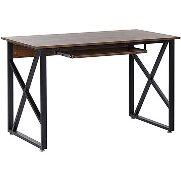 

Psací stůl 120 × 60 cm tmavé dřevo DARBY, 247978
