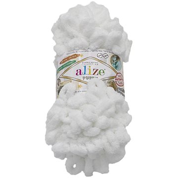 

Bellatex Příze Puffy 100g - 55 bílá