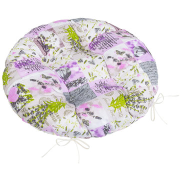 

BELLATEX Adéla Sedák 62/243 kulatý prošívaný prům. 40 cm patchwork lila