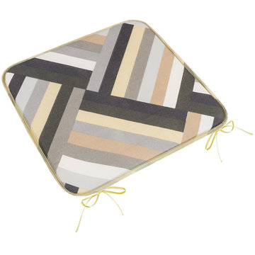 

BELLATEX Adéla Sedák 34/231 hladký 40 × 40 cm pruhy šedá, béžová