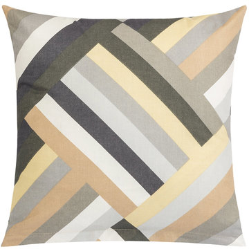 

BELLATEX Adéla polštářek 40 × 40 cm 55/231 pruhy šedý, béžový