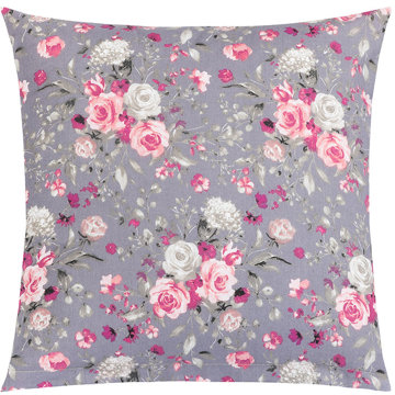 

BELLATEX Adéla polštářek 40 × 40 cm 55/235 růžové květy