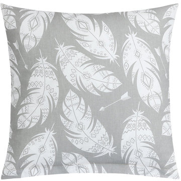 

BELLATEX Adéla polštářek 40 × 40 cm 55/237 šedý pírka