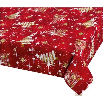 

Bellatex Ubrus VÁNOCE - 100 × 100 cm - vánoční stromek zlatý