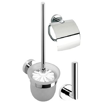 

BEMETA DESIGN Set držáku toaletního papíru, držáku rezervního papíru a WC štětky