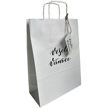 Be Nice Veselé Vánoce, bílá, 3 ks