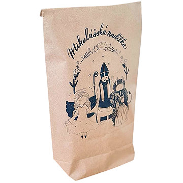 Be Nice Mikulášský sáček, přírodní, 5 ks