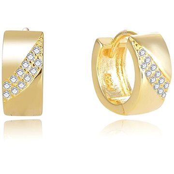 

Beneto Půvabné pozlacené kruhové náušnice AGUC2674-GOLD (Ag925/1000; 2,92 g)