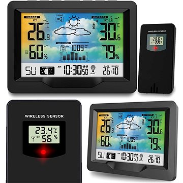 

BERDSEN Meteostanice BD-901, černá