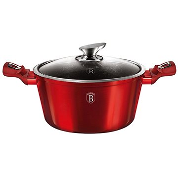 

BerlingerHaus Kastrol 20cm Burgundy Metallic Line BH-1256