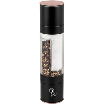 

BERLINGERHAUS Mlýnek na pepř a sůl dvojitý, Black Rose Collection