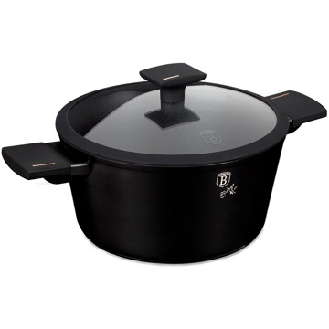 

BerlingerHaus Monaco Collection Kastrol s poklicí s titanovým povrchem 24 cm